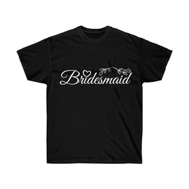 Bridesmaid Lettering Wedding T-Shirt