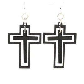 Traditional Cross Earrings #1498