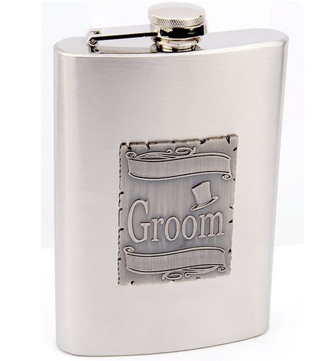 Wedding Flask for Groom