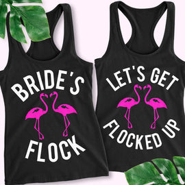 Bride Flamingo Bach Party Tank Top – Pick Your Style