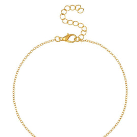 Classic Heart 18K Gold Plated Necklace in 18K Gold Plated ITALY Design