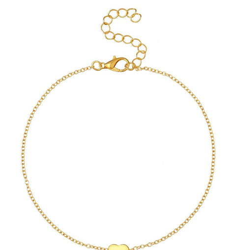 Classic Heart 18K Gold Plated Necklace in 18K Gold Plated ITALY Design