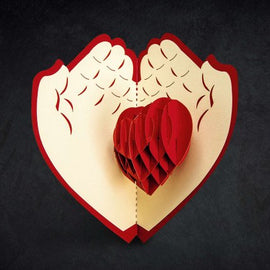 Loving Heart 3-D Greeting Card