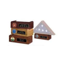 American made Pedestal for Display Flag Shadow box