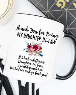 Daughter in Law Gift Daughter in Law Mug Daughter