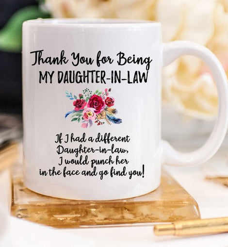 Daughter in Law Gift Daughter in Law Mug Daughter