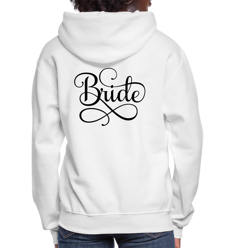 Womens Graphic Hoodie, Bride Accessories, Wedding