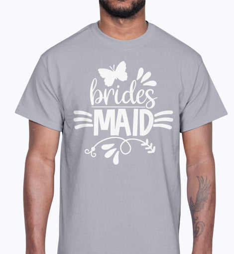 Bridesmaid - Bridal and Wedding- Cotton Tee