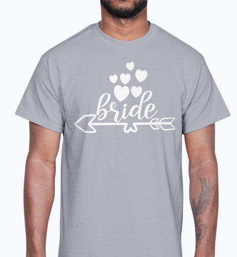 Bride - Love Arrow Classic Cotton Tee