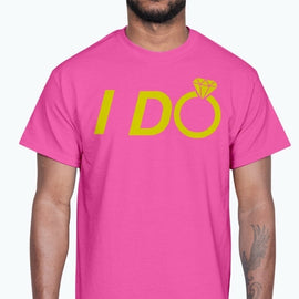 I Do  - Bridal and Wedding- Cotton Tee