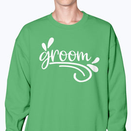 Groom - Bridal and Wedding- Sweatshirt - Crew