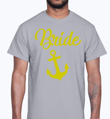 Bride - Anchor Classic Wedding Cotton Tee