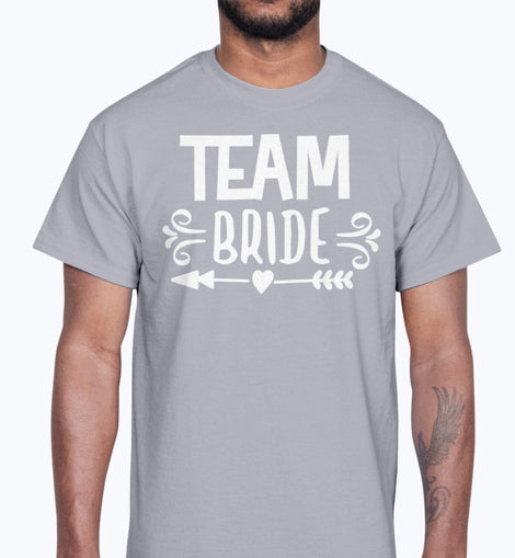 Team Bride - Bridal and Wedding- Cotton Tee