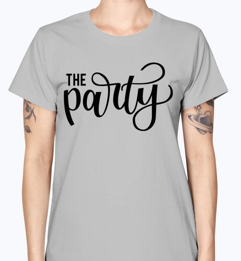 The Party- Bridal and Wedding-  Missy T-Shirt