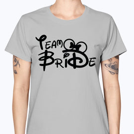 Team Bride- Bridal and Wedding-  Missy T-Shirt