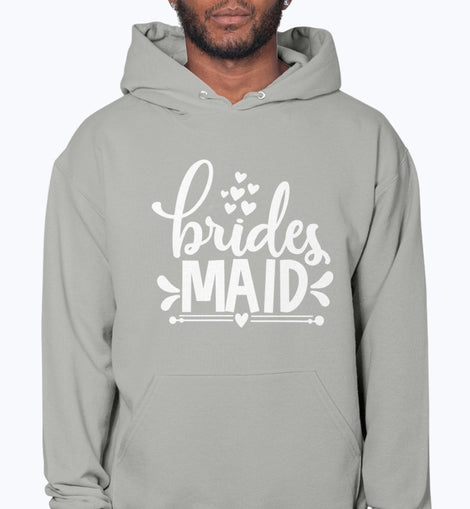 Bridesmaid - Bridal and Wedding- Hoodie