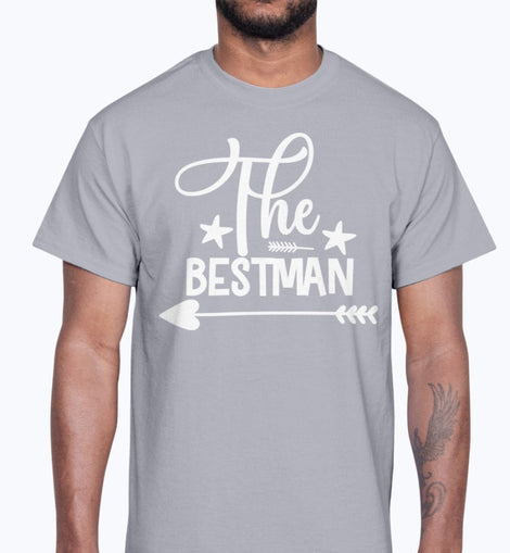 The Best Man - Bridal and Wedding- Cotton Tee