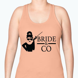 Bride & Co - Bridal Wedding Racerback Tank