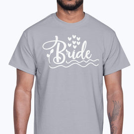 Bride - Hearts Classic Cotton Tee