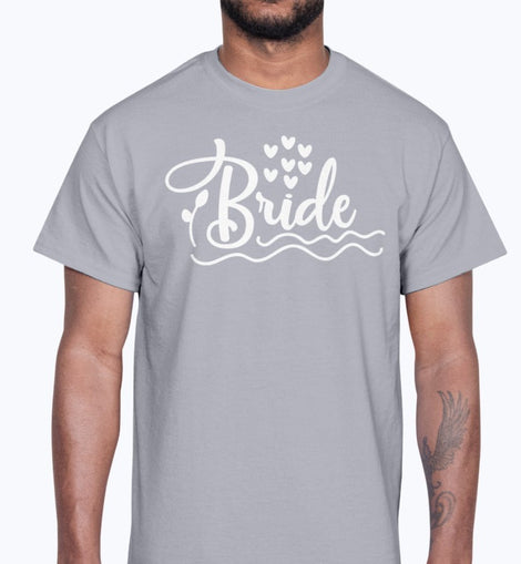 Bride - Hearts Classic Cotton Tee