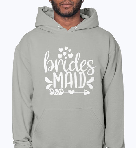 Bridesmaid - Bridal and Wedding- Hoodie