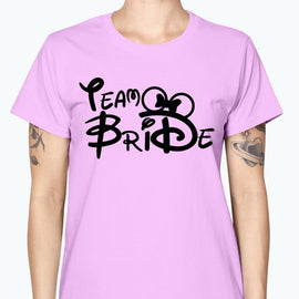 Team Bride- Bridal and Wedding-  Missy T-Shirt