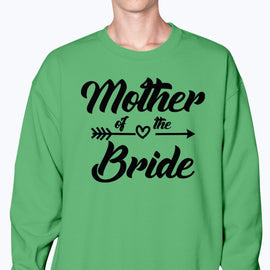 Mother Of The Bride - Bridal and Wedding- Sweatshirt - Crew