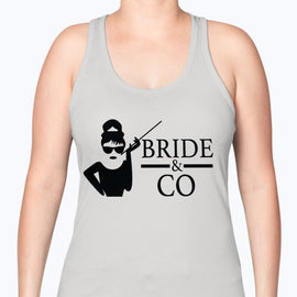 Bride & Co - Bridal Wedding Racerback Tank