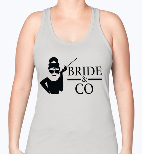 Bride & Co - Bridal Wedding Racerback Tank