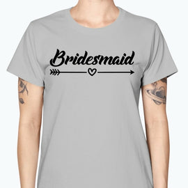 Bridesmaid - Bridal and Wedding-  Missy T-Shirt