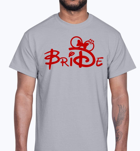 Bride - Mouse Ears with Bow Classic Cotton Tee