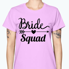 Bride Squad - Bridal and Wedding-  Missy T-Shirt