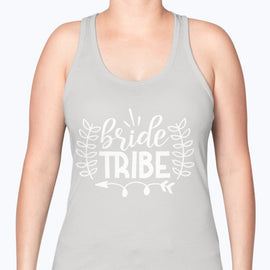 Bride Tribe- Bridal and Wedding -Racerback Tank