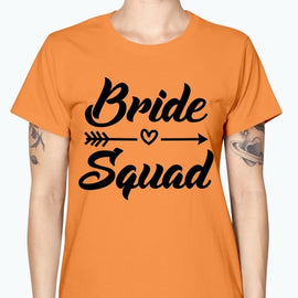 Bride Squad - Bridal and Wedding-  Missy T-Shirt