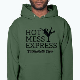 Hot Mess Express Bachelorette Crew- Bridal and Wedding- Hoodie