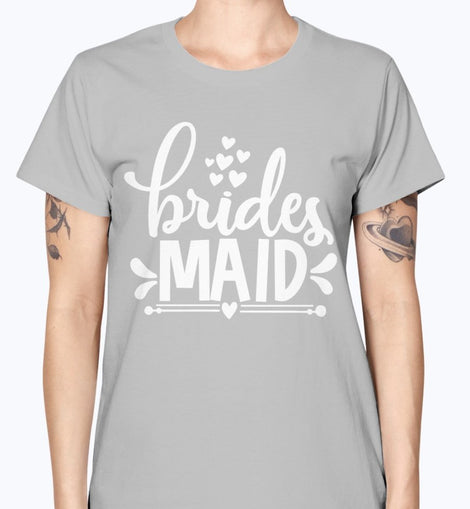 Bridesmaid - Bridal and Wedding-  Missy T-Shirt