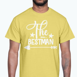 The Best Man - Bridal and Wedding- Cotton Tee