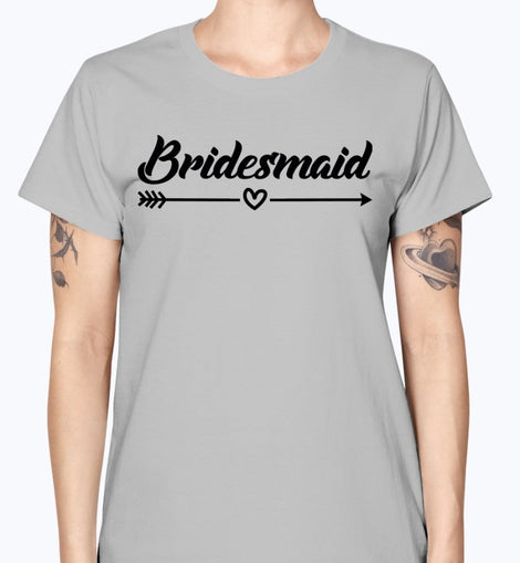 Bridesmaid - Bridal and Wedding-  Missy T-Shirt