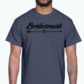 Bridesmaid - Bridal and Wedding- Cotton Tee