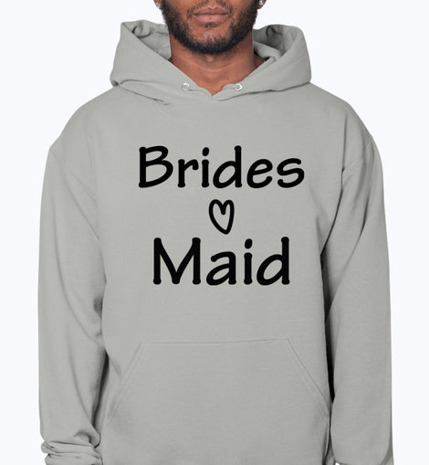 Bridesmaid - Bridal and Wedding- Hoodie