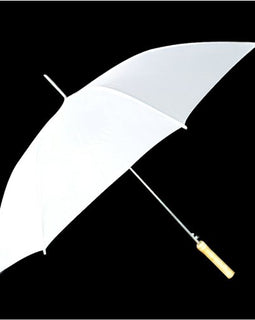 60" White Wedding Umbrellas