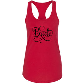 Womens Tank Top Fitness Shirt Bride Accessories, Wedding