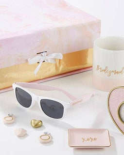 Pink & Gold Will You Be My Bridesmaid Kit Gift Box