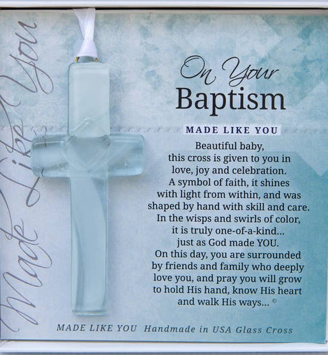 Handmade Baptism Cross