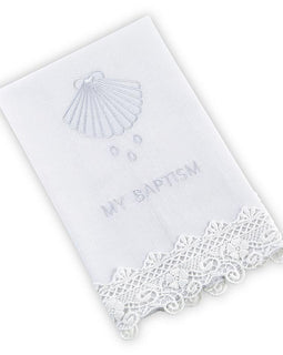 Shell Baptismal Towel