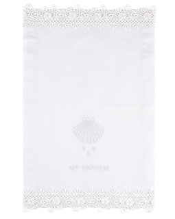 Shell Baptismal Towel