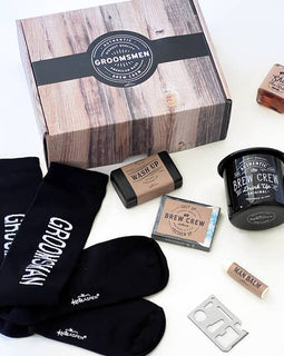 Brew Crew Groomsman Gift Box Kit