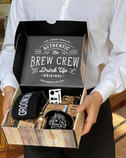 Brew Crew Groomsman Gift Box Kit